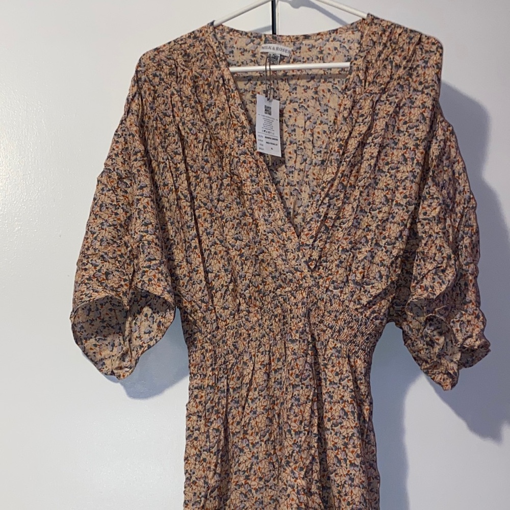 Floral Print Women's Dress